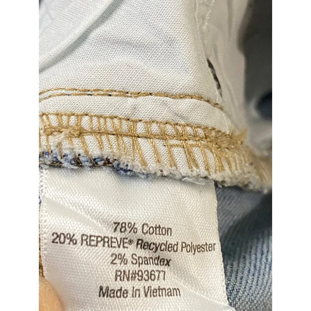 St. John’s Bay Women’s Straight Leg Jeans Size 2S Blue Stretch Denim - Picture 12 of 13